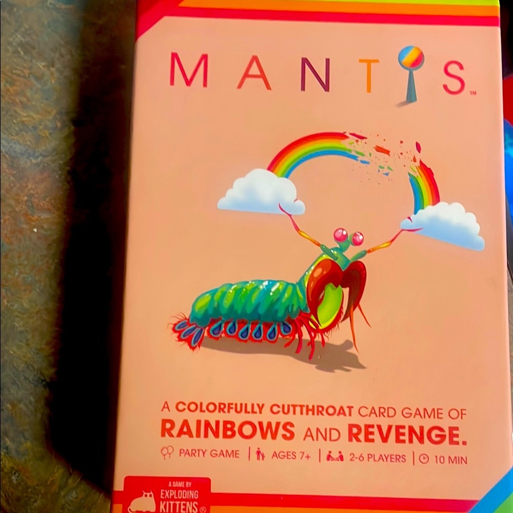 Mantis Card Game - Colorful Fun